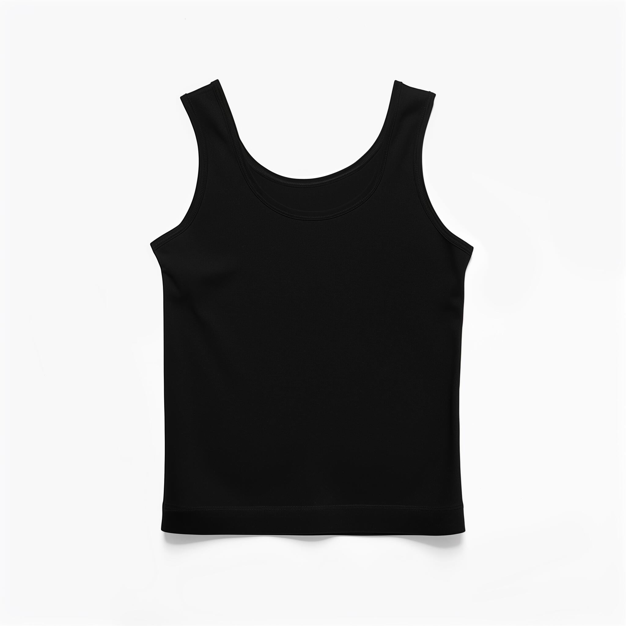 Black tank top